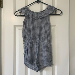 Blue Print Romper